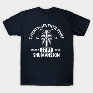 Twenty-Seventh Point Anatomy v1 white T-Shirt